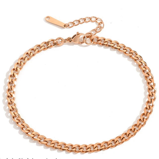 Cuban Chain Anklets