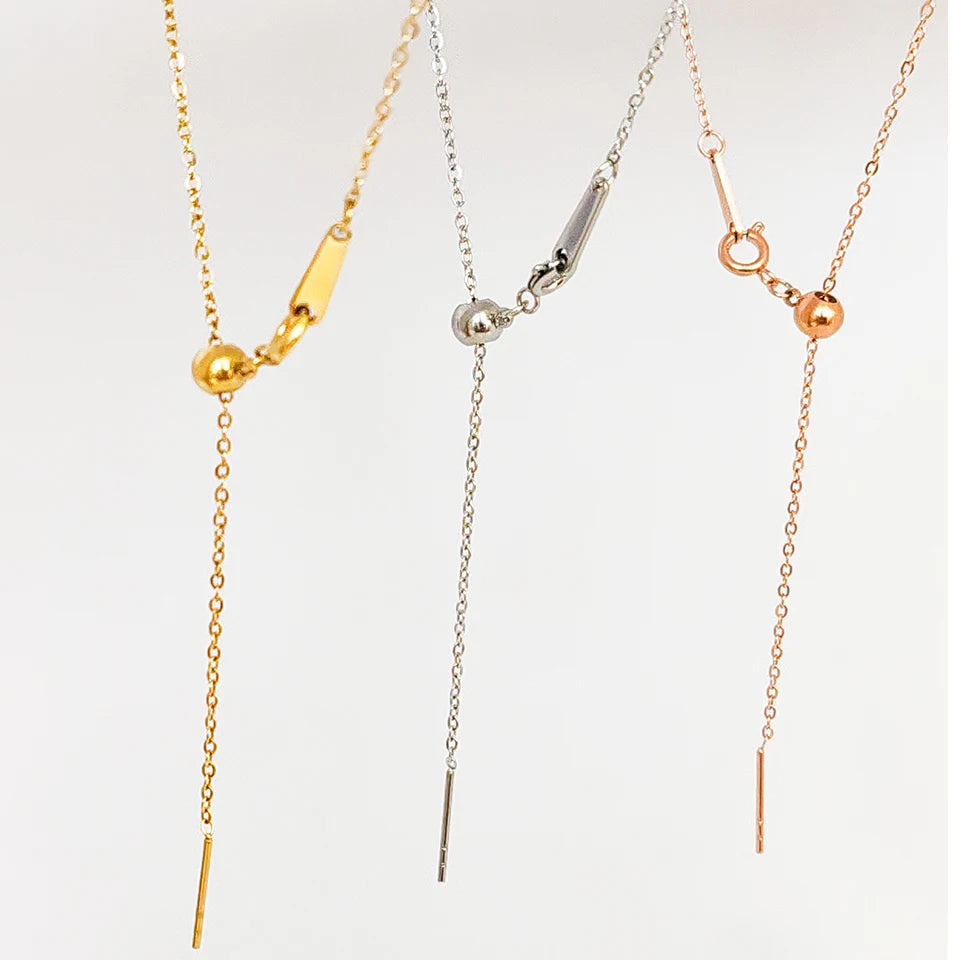 adjustable gold color chain bracelets for women