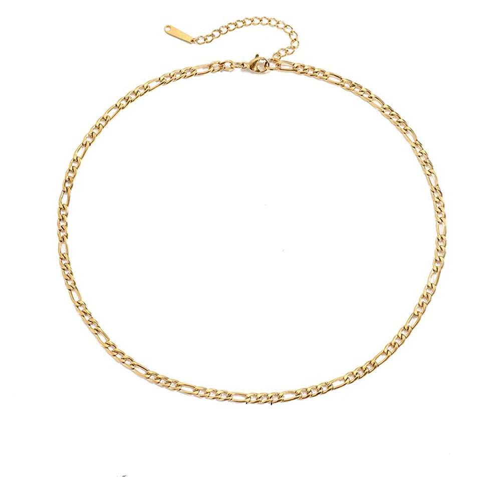 Figaro Link Chains Necklace
