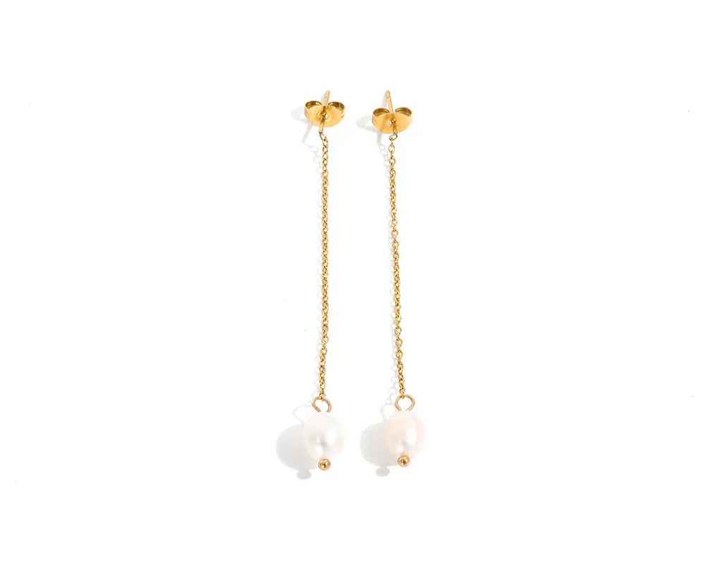 New Freshwater Pearl Earrings