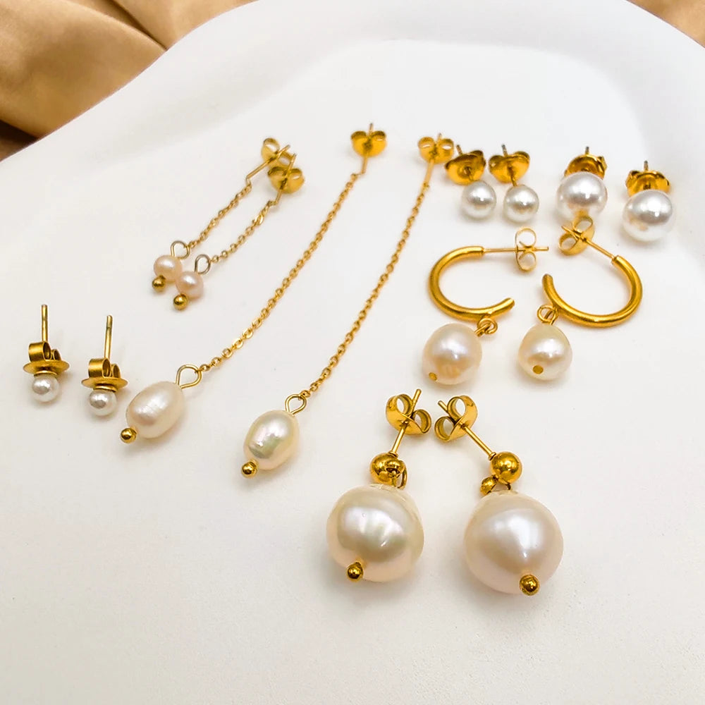 Freshwater Pearl Earrings