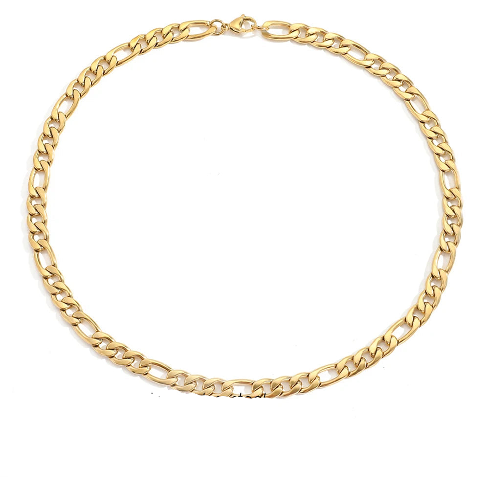 Figaro Link Chains Necklace
