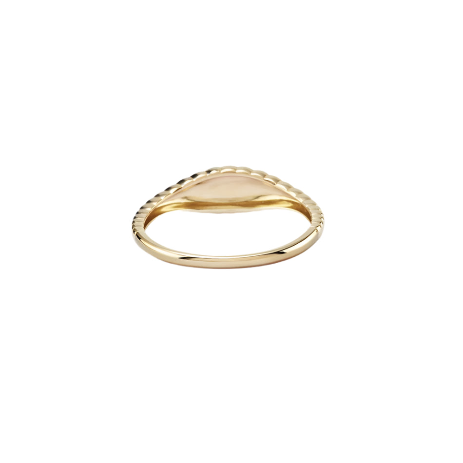 Simple Fashion Style texture  tail ring
