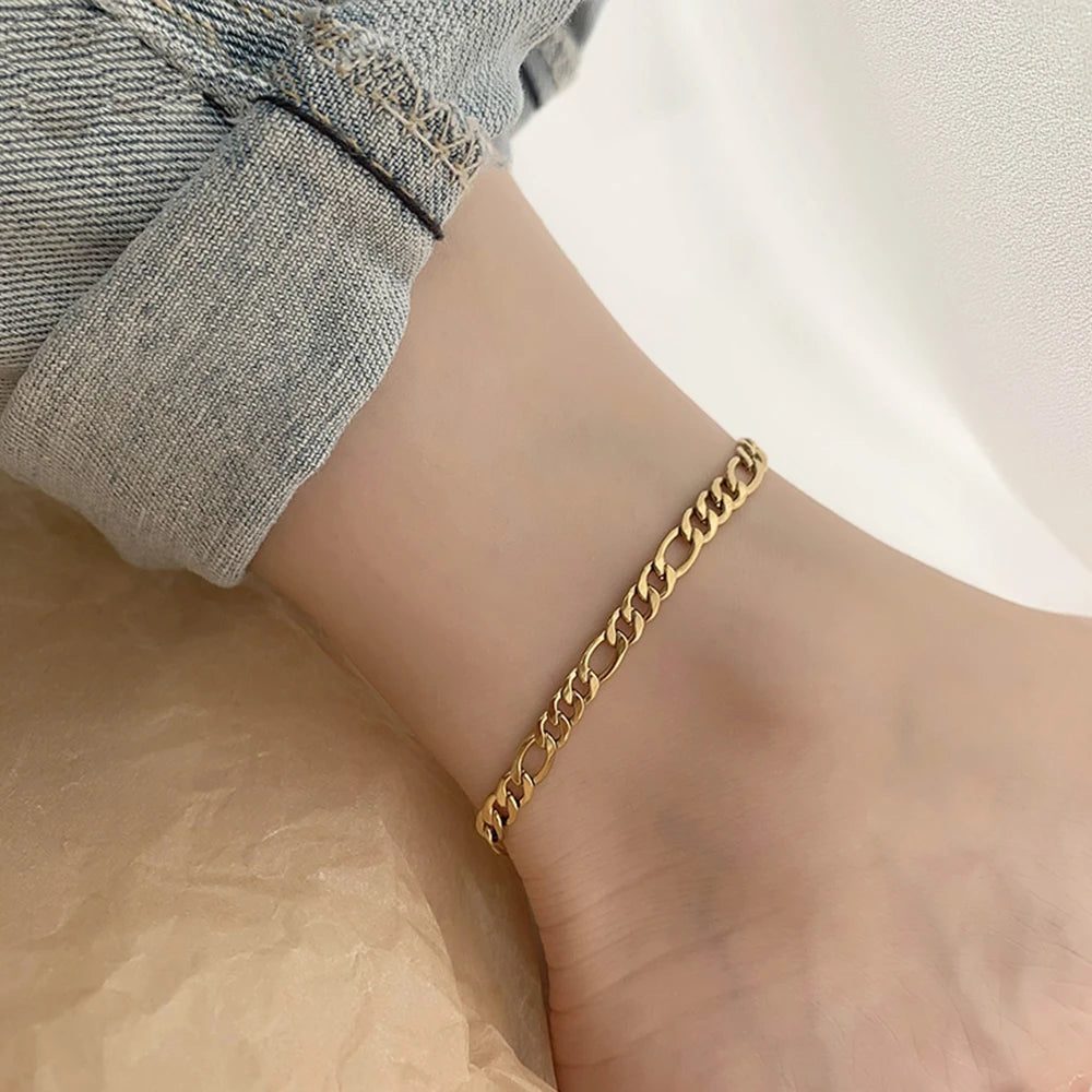 Franco Link Chain Anklets