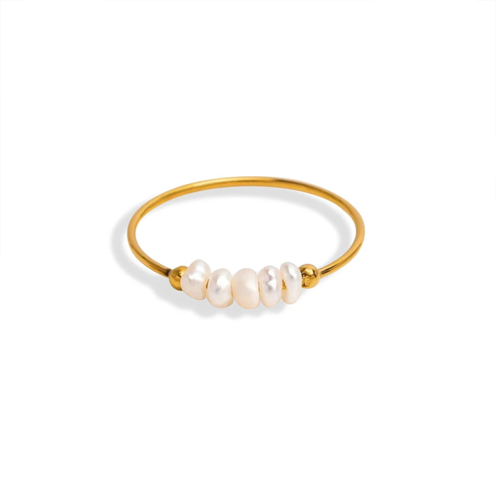 Freshwater Pearls Round Rings